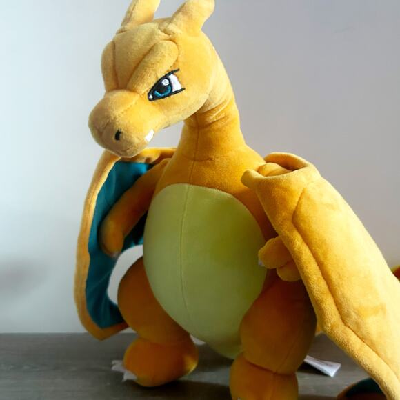 2023 Pokemon x Jazwares CHARIZARD Plush Figure 12” Nintendo EUC - Picture 1 of 8